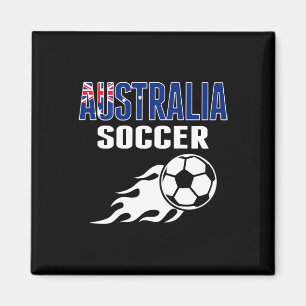 Íman Jersey de Amantes de Futebol da Austrália - Fãs de