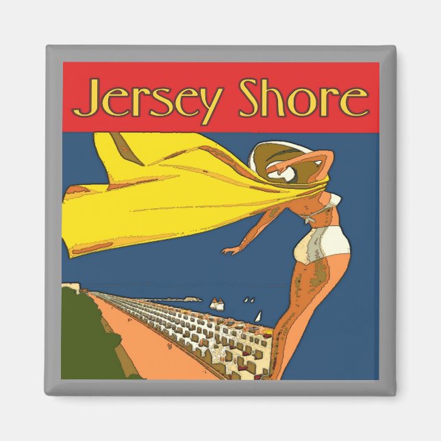 Íman Jersey Shore Vintage (Frente)