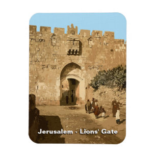 Íman Jerusalem - a porta dos leões