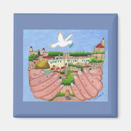 Íman Jerusalem Art Magnet