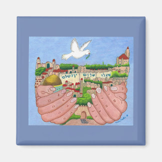 Íman Jerusalem Art Magnet