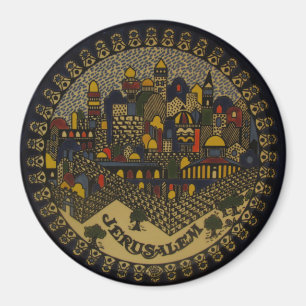 Íman Jerusalem cerâmico