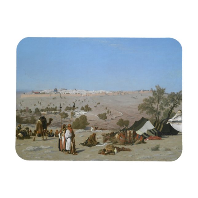 Íman Jerusalém do Monte das Azeitonas | 1880 (Horizontal)