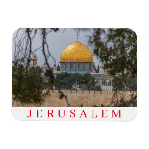 Íman Jerusalém Dome do ímã de exibição Rock