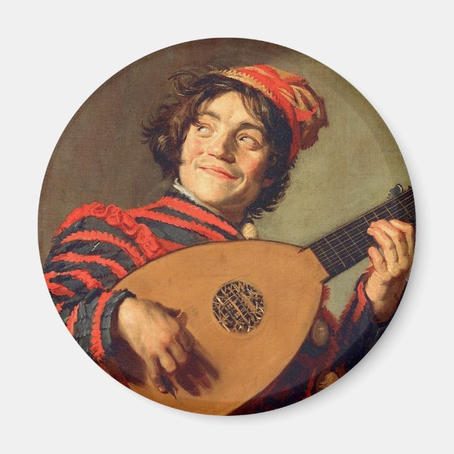 Íman Jester com um Lute Magnet (Frente)