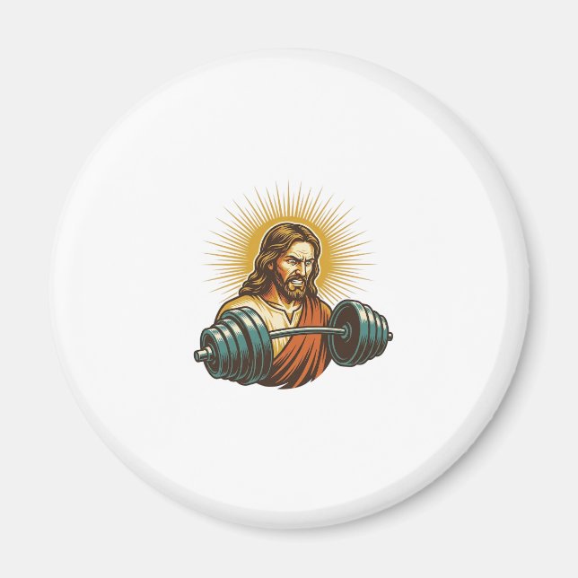 Íman Jesus Acidentalmente Adicionando Muito Peso Falha  (Frente)