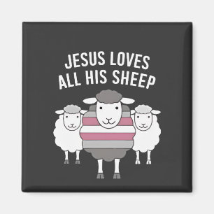 Íman Jesus Ama Todo O Seu Orgulho LGBT De Ovelha Mês