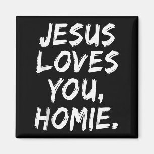 Íman Jesus Ama Você Homie Cristão Fé Deus
