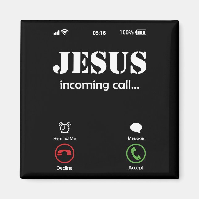 Íman Jesus Chama Fé Cristã (Frente)