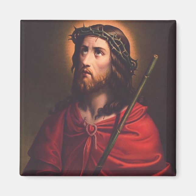 Íman Jesus com Coroa de espinhos (Frente)