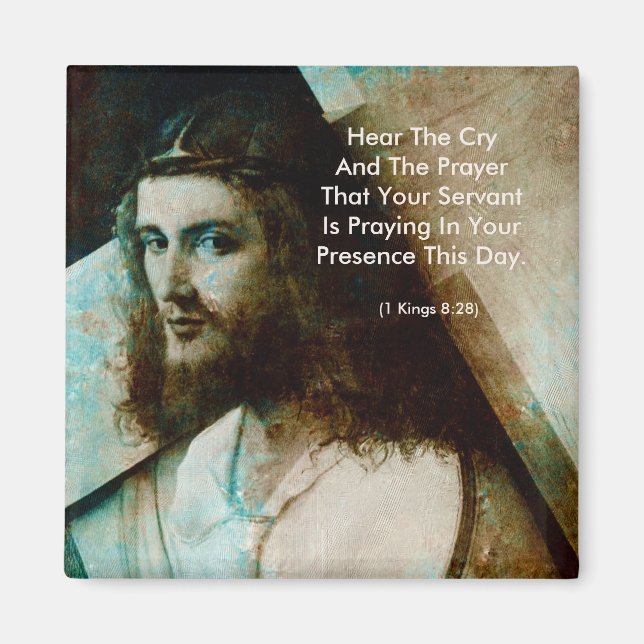 Íman Jesus com cruz (Frente)