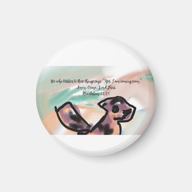 Íman jesus coming  (Frente)