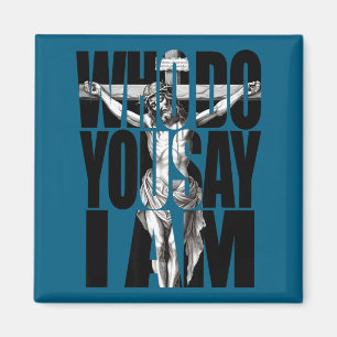 Íman Jesus cristo cruz quem você diz que eu sou cristão
