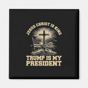 Íman Jesus Cristo É Rei Trump É Meu Presidente