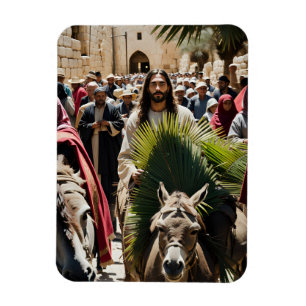 Íman Jesus Cristo em Donkey