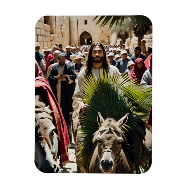 Íman Jesus Cristo em Donkey (Vertical)