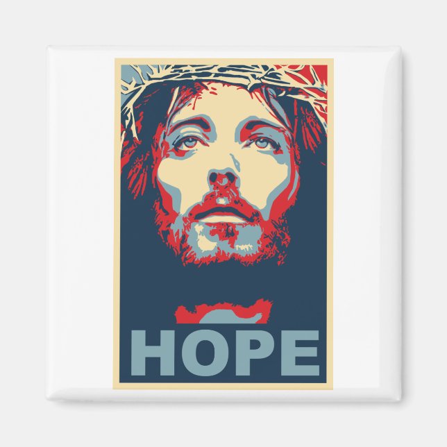 Íman Jesus Cristo Hope (Frente)