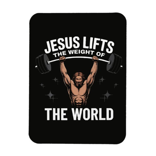 Íman Jesus Cristo Levantamento de Terra (Vertical)