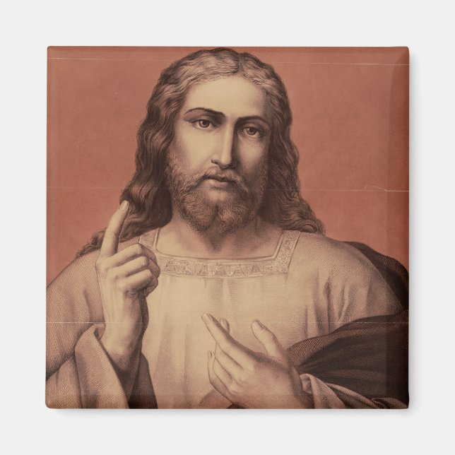 Íman Jesus Cristo o Mestre  (Frente)