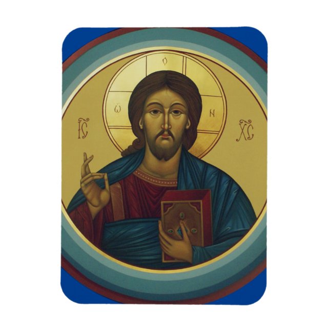 Íman Jesus Cristo Pantocrator (Vertical)