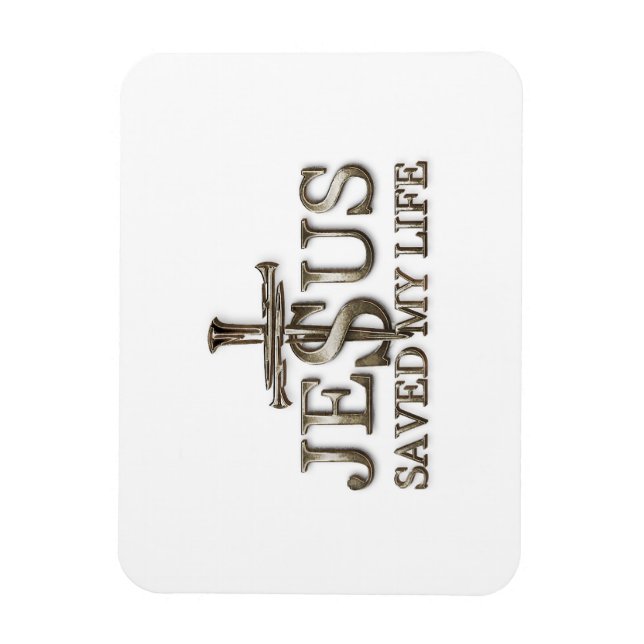 Íman Jesus Cristo Salvou Presente Da Minha Vida Para Mu (Vertical)