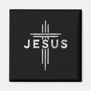 Íman Jesus Cross Cristo Christian Vintage Jesus Cross C