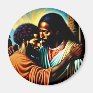 Íman Jesus cura um homem cego