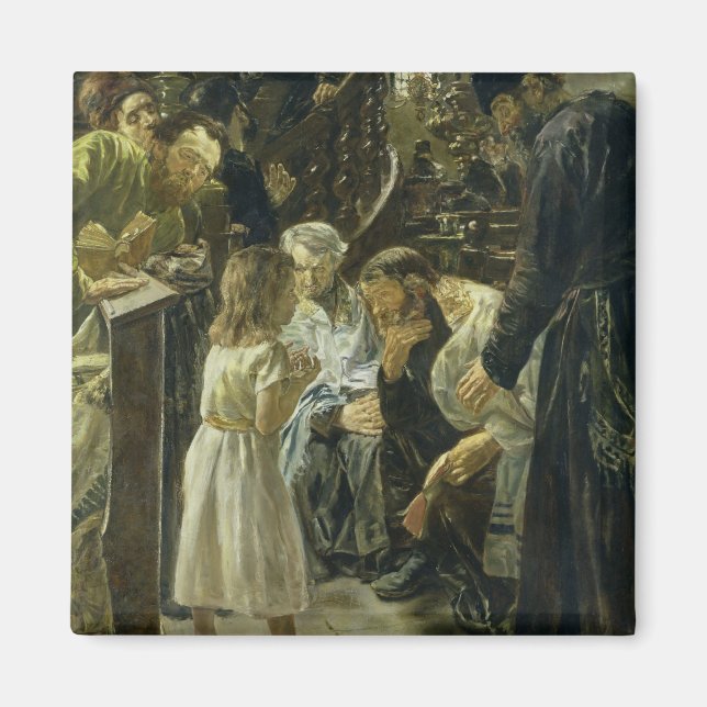 Íman Jesus de doze anos no Templo, 1879 (Frente)