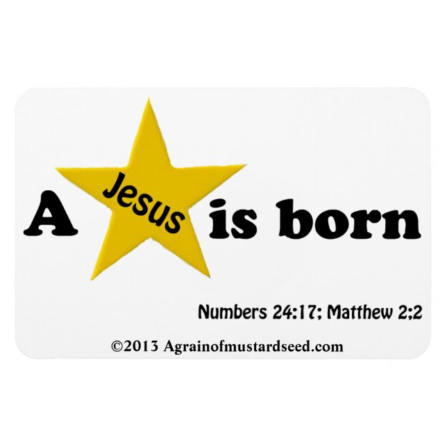 Íman Jesus de Natal (Horizontal)