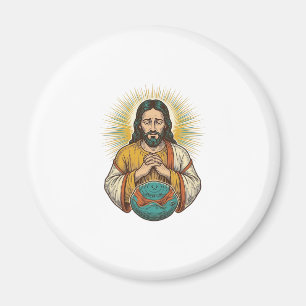 Íman Jesus desapontado Bola de Exercício Murcha Falha n