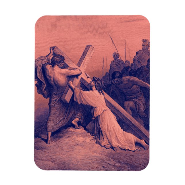Íman Jesus descendo debaixo da cruz | BÍBLIA (Vertical)