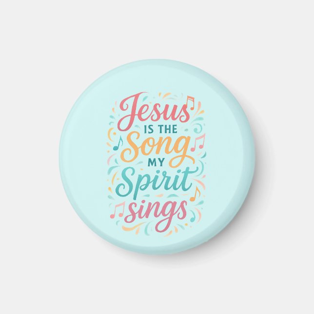 Íman Jesus é a Canção que meu Espírito Canta (Frente)