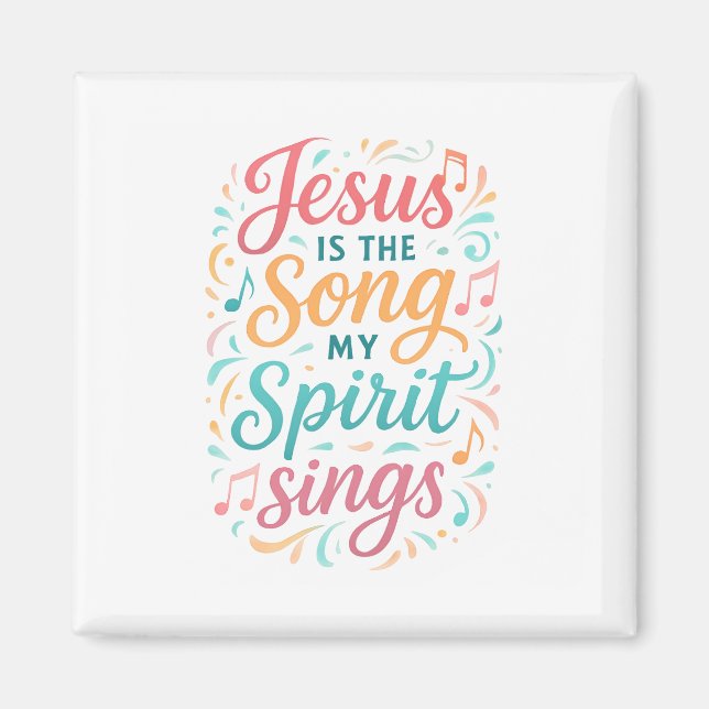 Íman Jesus é a Canção que meu Espírito Canta (Frente)