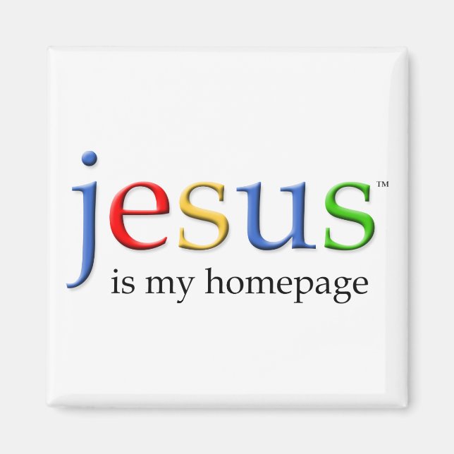 Íman Jesus é a minha homepage (Frente)