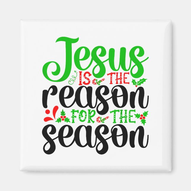 Íman Jesus É A Razão Da Temporada Bíblia Feliz Natal (Frente)