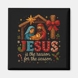 Íman Jesus É A Razão Da Temporada De Lã Crochê Arte De