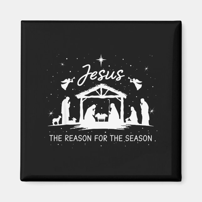 Íman Jesus É A Razão Da Temporada De Natal Xmas  (Frente)