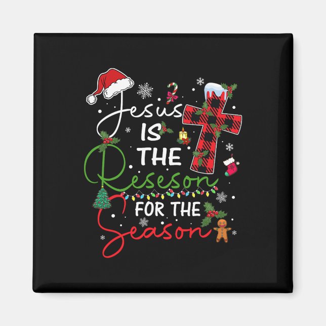Íman Jesus É A Razão Da Temporada De Natal Xmas  (Frente)