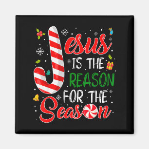 Íman Jesus É a Razão da Temporada Pijama de Natal