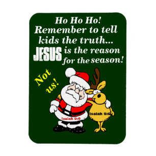 Íman Jesus é a razão para a estação, não nós!