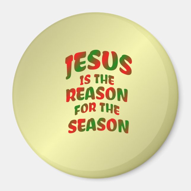 Íman Jesus É A Razão Para Os Magnetos Da Estação (Frente)