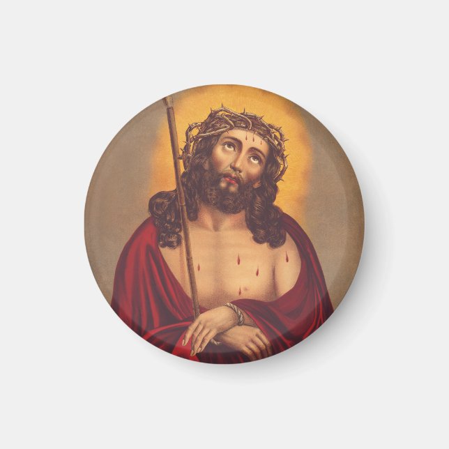 Íman Jesus é coroado com uma coroa de espinhos (Frente)