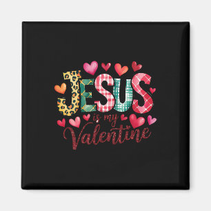 Íman Jesus É Meu Namorado Coração Religioso Cristão Gi