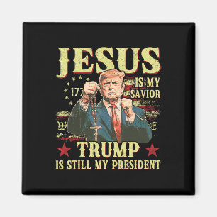 Íman Jesus É Meu Salvador Trump Ainda É Meu Presidente