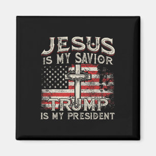 Íman Jesus É Meu Salvador Trump É Meu Presidente Americ