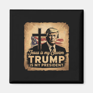 Íman Jesus É Meu Salvador Trump É Meu Presidente Bíblic