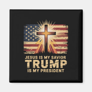 Íman Jesus É Meu Salvador Trump É Meu Presidente Bíblic