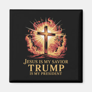 Íman Jesus É Meu Salvador Trump É Meu Presidente Cristã