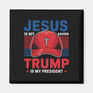 Íman Jesus É Meu Salvador Trump É Meu Presidente Cristã
