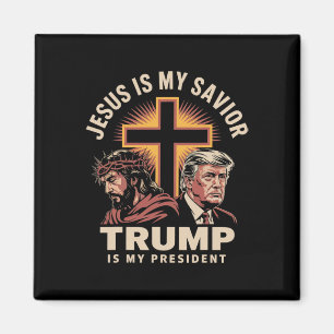 Íman Jesus É Meu Salvador Trump É Meu Presidente Religi